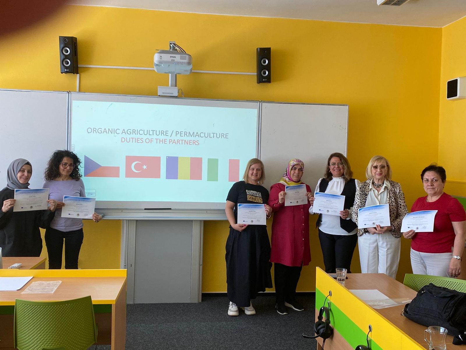 Organic Agriculture Projesi Tamamlanmıştır